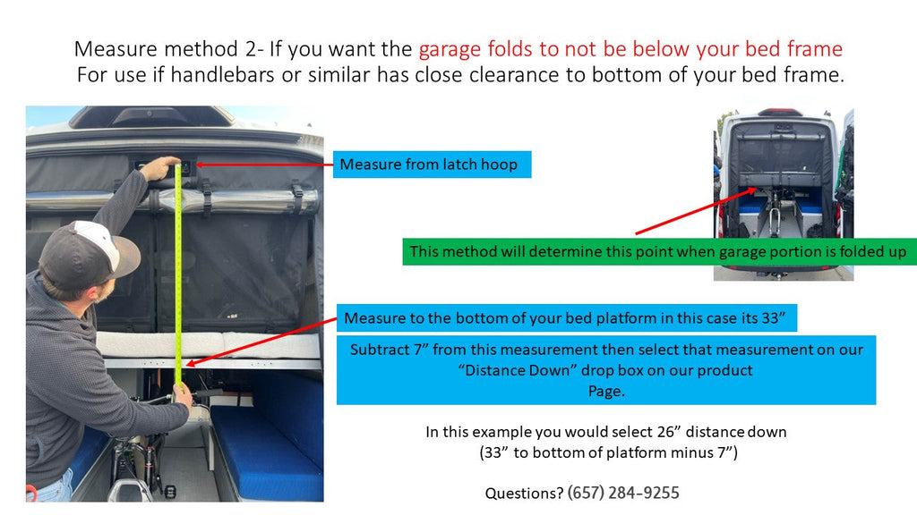 Ford Transit Rear Garage Insect Screen